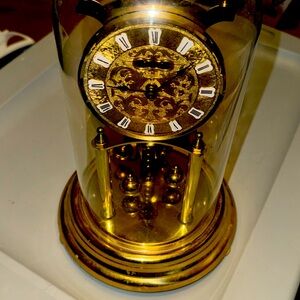 Vintage SETH THOMAS Anniversary Shelf Clock Germany -kieninger and obergfell